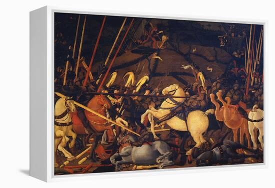 The Battle of San Romano, C. 1440-Paolo Uccello-Framed Premier Image Canvas