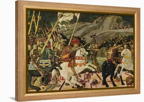 'The Battle of San Romano', c1438, (1909)-Paolo Uccello-Framed Premier Image Canvas