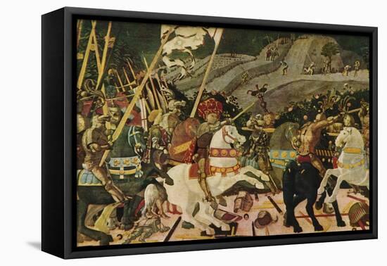 'The Battle of San Romano', c1438, (1909)-Paolo Uccello-Framed Premier Image Canvas