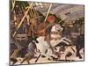 The Battle of San Romano, circa 1450-60-Paolo Uccello-Mounted Giclee Print