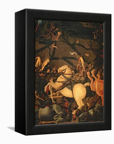 The Battle of San Romano in 1432, c.1456-Paolo Uccello-Framed Premier Image Canvas