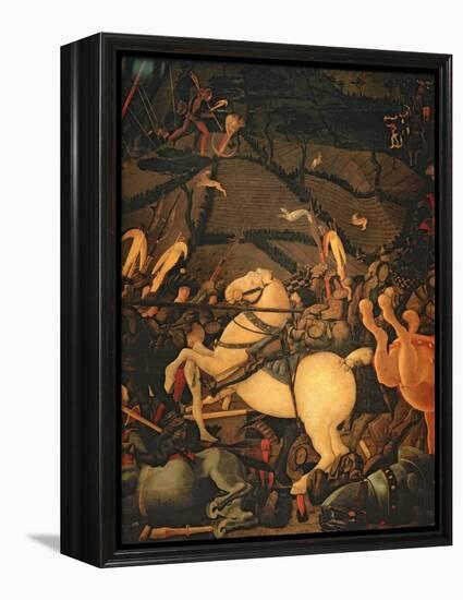 The Battle of San Romano in 1432, c.1456-Paolo Uccello-Framed Premier Image Canvas