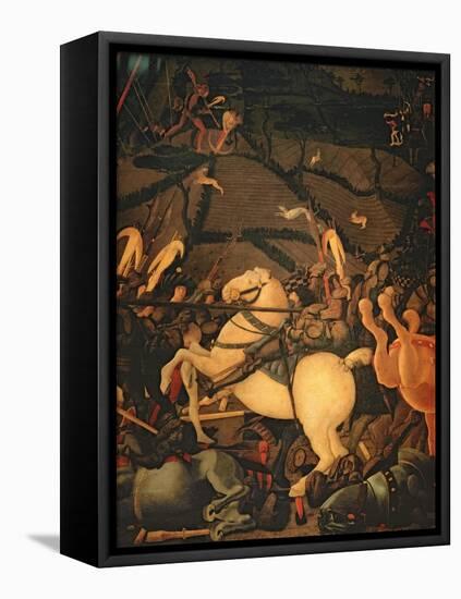 The Battle of San Romano in 1432, c.1456-Paolo Uccello-Framed Premier Image Canvas