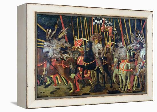 The Battle of San Romano in 1432, circa 1456-Paolo Uccello-Framed Premier Image Canvas