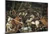 The Battle of San Romano in 1432-Paolo Uccello-Mounted Art Print