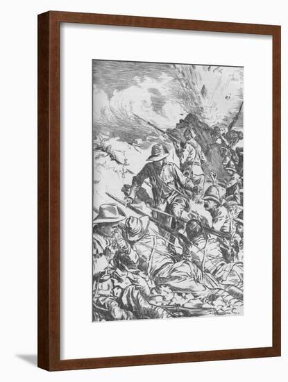 The Battle of Spion Kop, Boer War, South Africa, 1900 (1906)-Unknown-Framed Giclee Print