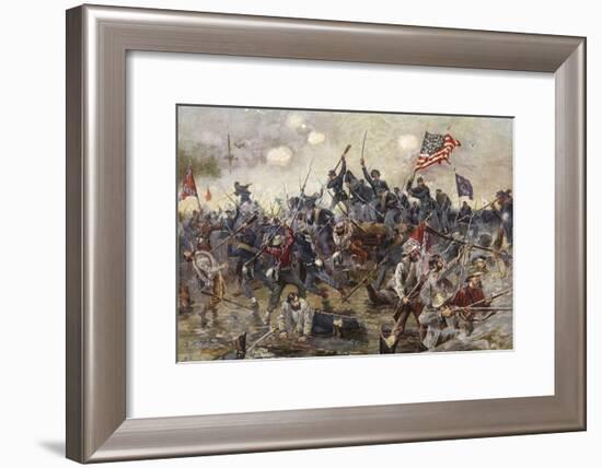 The Battle of Spotsylvania, May 8-21 1864-Henry Alexander Ogden-Framed Giclee Print