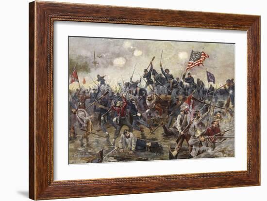 The Battle of Spotsylvania, May 8-21 1864-Henry Alexander Ogden-Framed Giclee Print