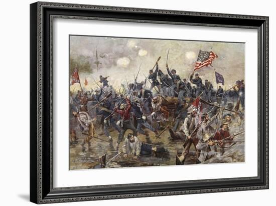 The Battle of Spotsylvania, May 8-21 1864-Henry Alexander Ogden-Framed Giclee Print