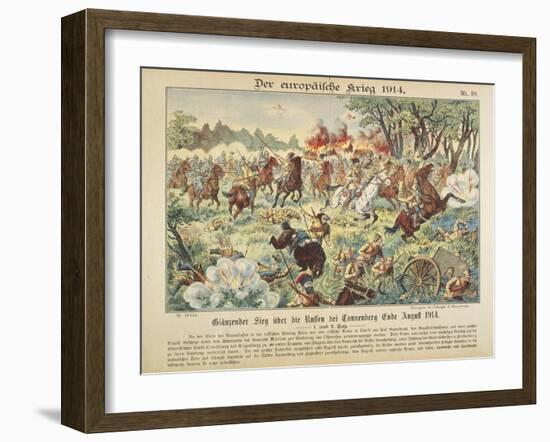The Battle of Tannenberg-null-Framed Giclee Print