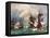 The Battle of Texel, 1673 (C192)-Eugene Isabey-Framed Premier Image Canvas