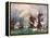 The Battle of Texel, 1673 (C192)-Eugene Isabey-Framed Premier Image Canvas