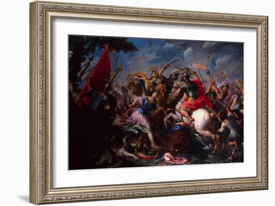 The Battle of the Amazons-Antonio Tempesta-Framed Giclee Print