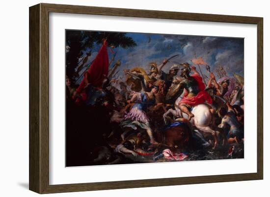 The Battle of the Amazons-Antonio Tempesta-Framed Giclee Print