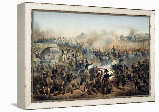 The Battle of the Chernaya River on August 16, 1855, 19th Century-Paul Levert-Framed Premier Image Canvas