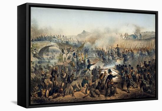 The Battle of the Chernaya River on August 16, 1855, 19th Century-Paul Levert-Framed Premier Image Canvas