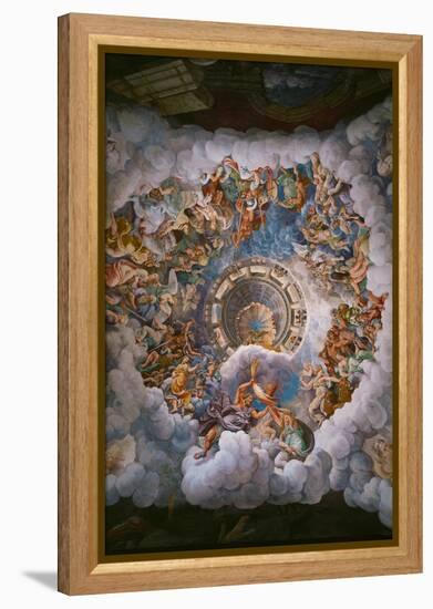 The Battle of the Giants.-Giulio Romano-Framed Premier Image Canvas