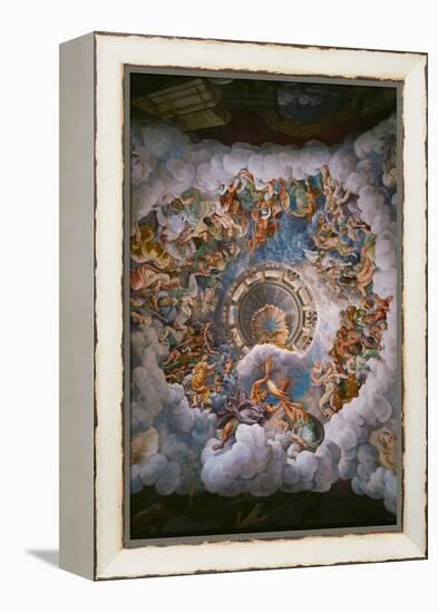 The Battle of the Giants.-Giulio Romano-Framed Premier Image Canvas