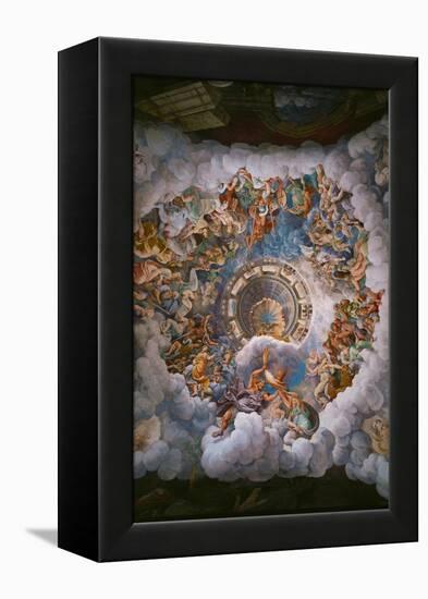 The Battle of the Giants.-Giulio Romano-Framed Premier Image Canvas