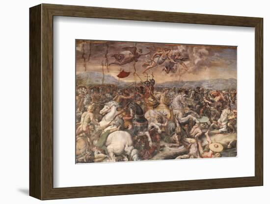 The Battle of the Milvian Bridge in the Hall of Constantine-Godong-Framed Photographic Print