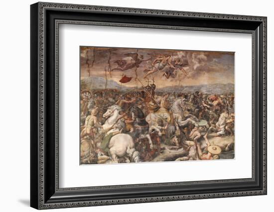 The Battle of the Milvian Bridge in the Hall of Constantine-Godong-Framed Photographic Print