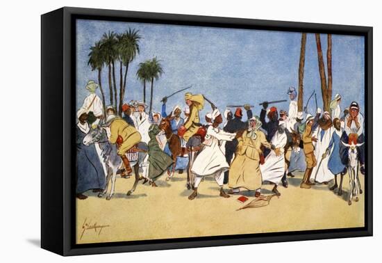 The Battle of the Nile', 1908-Lance Thackeray-Framed Premier Image Canvas