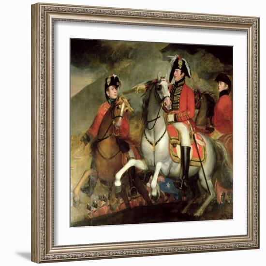 The Battle of the Pyrenees, 1812-15-John Singleton Copley-Framed Giclee Print