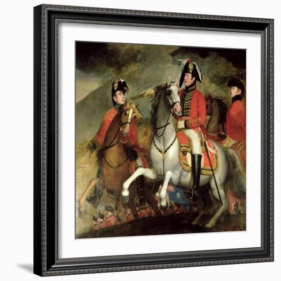 The Battle of the Pyrenees, 1812-15-John Singleton Copley-Framed Giclee Print