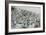 The Battle of Towton in 1461, Illustration from Hutchinsons 'Story of the British Nation'-Richard Caton Woodville-Framed Giclee Print