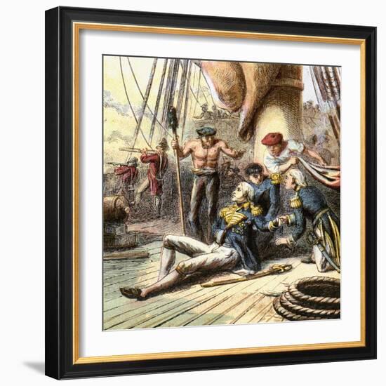The Battle of Trafalgar, 1805-null-Framed Giclee Print