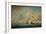 The Battle of Trafalgar, 21st October 1805. Painted 1806-Thomas Whitcombe-Framed Giclee Print