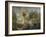 The Battle of Trafalgar, as Seen from the Mizen Starboard Shrouds of the Victory-J. M. W. Turner-Framed Giclee Print