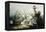 The Battle of Trafalgar-John Callow-Framed Premier Image Canvas