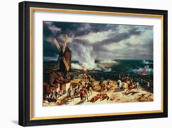 The Battle of Valmy, 20 September, 1792-Horace Vernet-Framed Giclee Print