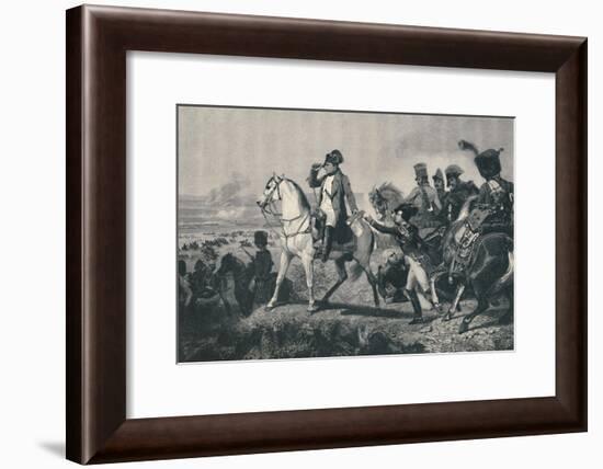 'The Battle of Wagram', 6 July 1809, (1896)-M Haider-Framed Giclee Print