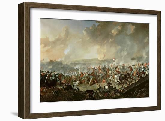 The Battle of Waterloo, 18th June 1815-Denis Dighton-Framed Giclee Print