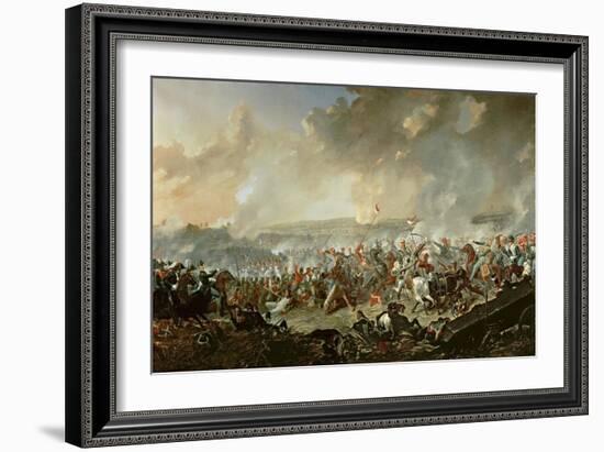 The Battle of Waterloo, 18th June 1815-Denis Dighton-Framed Giclee Print