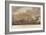 The Battle of Waterloo-George Cruikshank-Framed Giclee Print