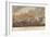 The Battle of Waterloo-George Cruikshank-Framed Giclee Print