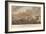 The Battle of Waterloo-George Cruikshank-Framed Giclee Print