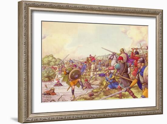 The Battle of Winwaed-Pat Nicolle-Framed Giclee Print