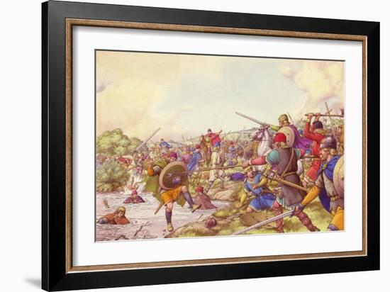 The Battle of Winwaed-Pat Nicolle-Framed Giclee Print