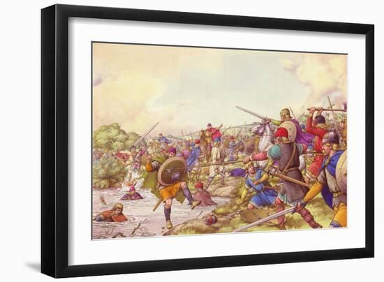 The Battle of Winwaed-Pat Nicolle-Framed Giclee Print