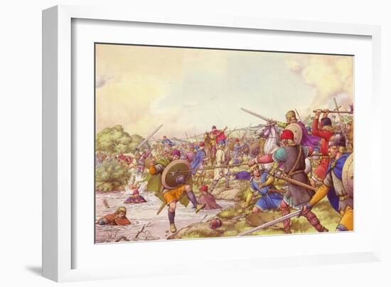 The Battle of Winwaed-Pat Nicolle-Framed Giclee Print