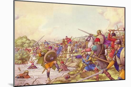 The Battle of Winwaed-Pat Nicolle-Mounted Giclee Print