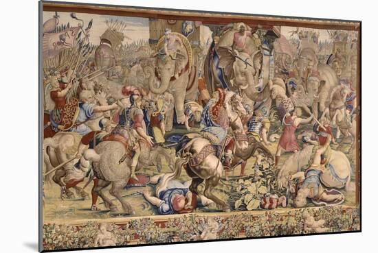 The Battle of Zama-Giulio Romano-Mounted Giclee Print