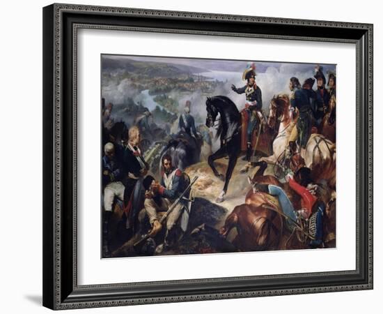 The Battle of Zurich, 25th September 1799, 1837-Francois Bouchot-Framed Giclee Print