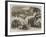 The Battle on the Volturno, the Neapolitan Troops Passing Along a Ravine-Thomas Nast-Framed Giclee Print