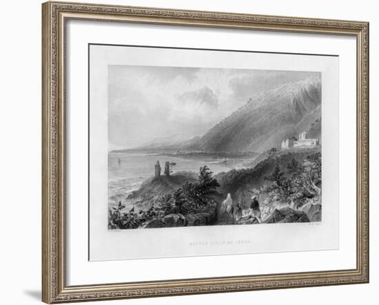 The Battlefield of Issus, Turkey, 1841-WH Capone-Framed Giclee Print