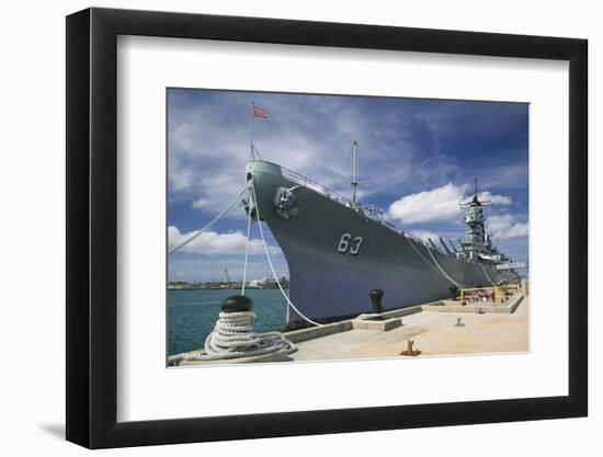 The Battleship Missouri Memorial-Jon Hicks-Framed Photographic Print